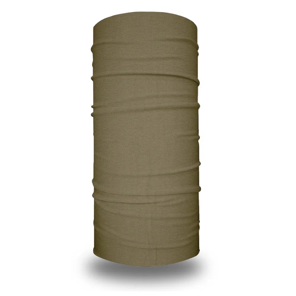 Dyeing Color Neck Gaiter Men Women Plain Bandana
