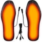 USB Heated Insoles Shoe Electric Foot Warming Pad