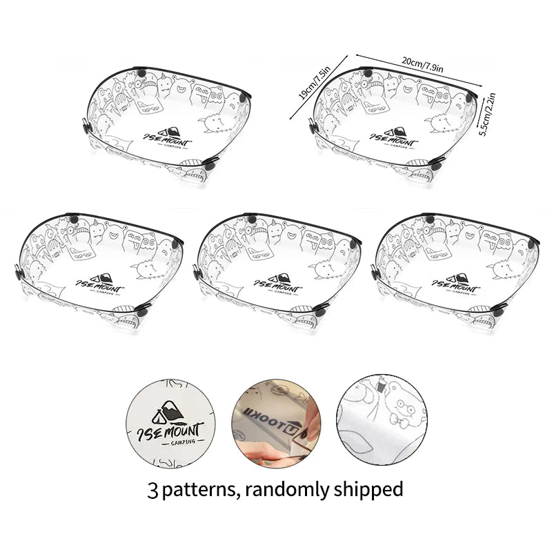 Outdoor Folding Lightweight Tableware