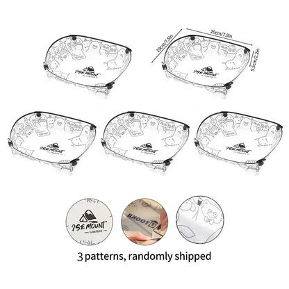 Outdoor Folding Lightweight Tableware