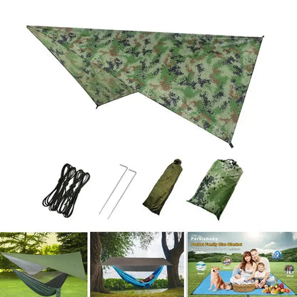 Pop-Up Portable Camping Hammock with Mosquito Net