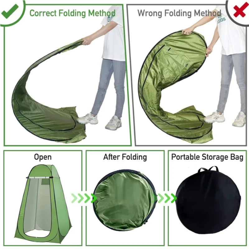Pop Up Privacy Shower Tent