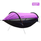 Portable Camping Mosquito Net Hammocks With Awning