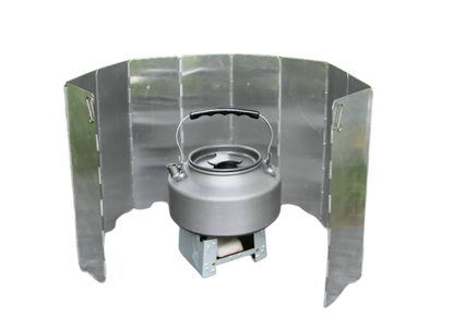 8/9/10 Plates Gas Stove Wind Shield Outdoor