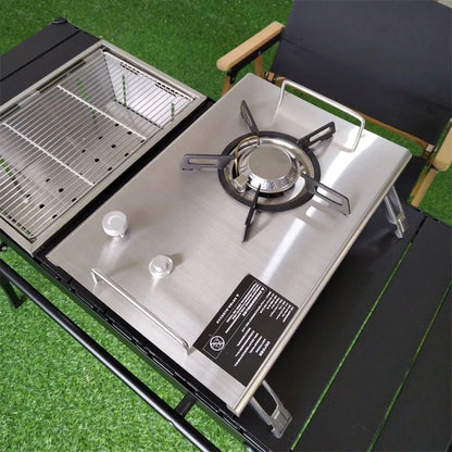 Frying pan Propane Butane Furnace flat Folding Gas Furnace