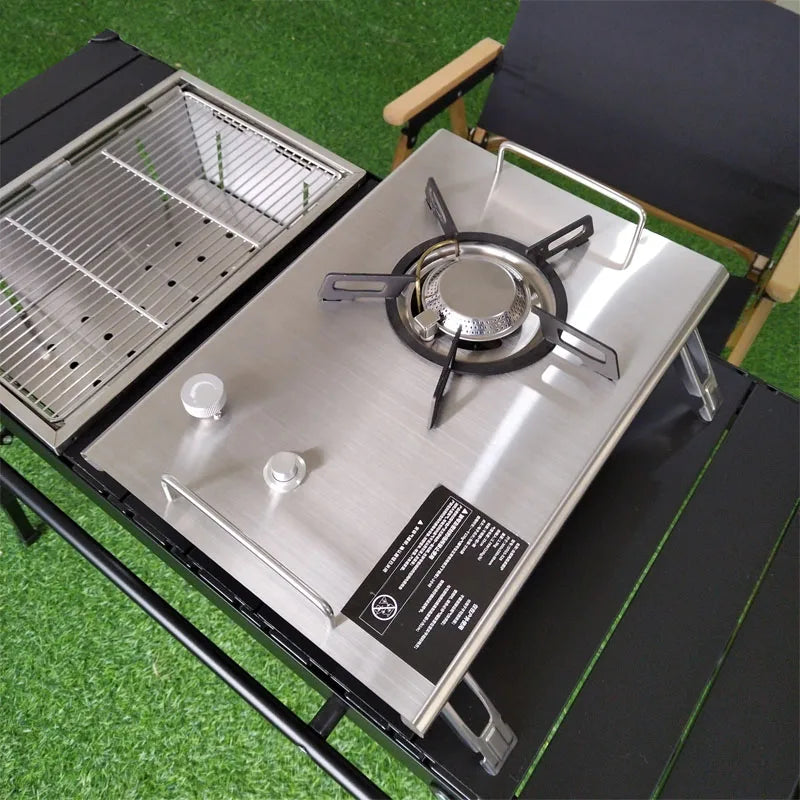 Frying pan Propane Butane Furnace flat Folding Gas Furnace