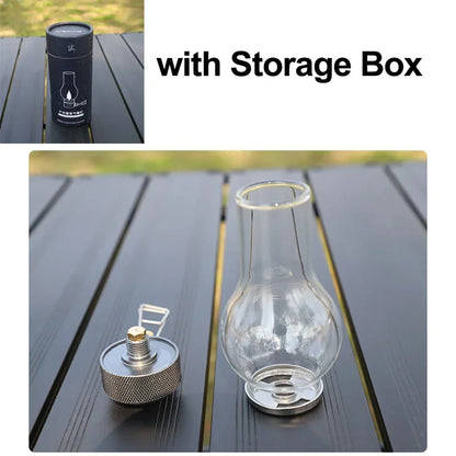 Camping Lamp Portable Gas Candle Light
