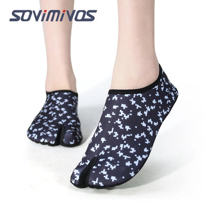 Outdoor Men and Women 2 Toes Walking Hiking Shoes Aqua Shoes