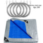 Large Waterproof Heavy Duty 5x4m/3x2m Tarp Rain Cover