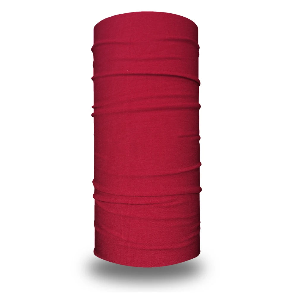 Dyeing Color Neck Gaiter Men Women Plain Bandana