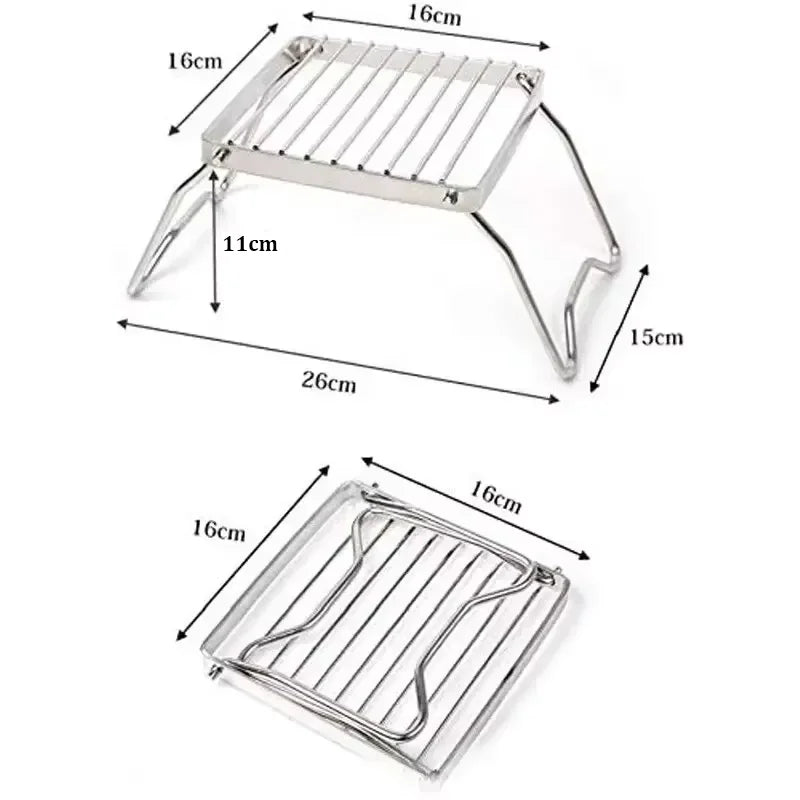 Outdoor Stainless Steel Stove Holder