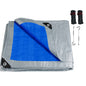 Large PE Tarpaulin Waterproof Sheet Cover with Reinforced Grommets