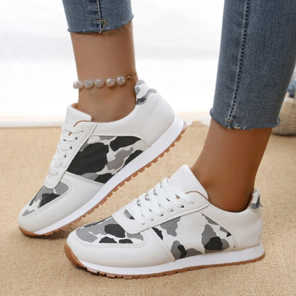 Low Cut Leopard Print Sports and Leisure Shoes for Women