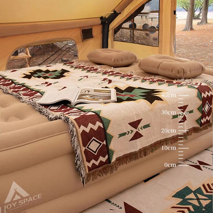Queen portable Camping Self Inflatable Bed Twin