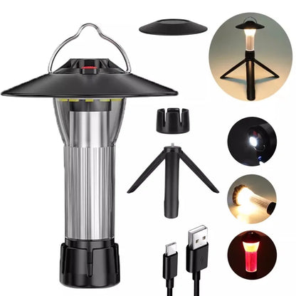Multi-functional Rechargeable Tent & Light Warmer