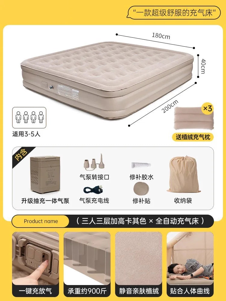 Indoor Cushion Portable Inflatable Bed Camping Outdoor