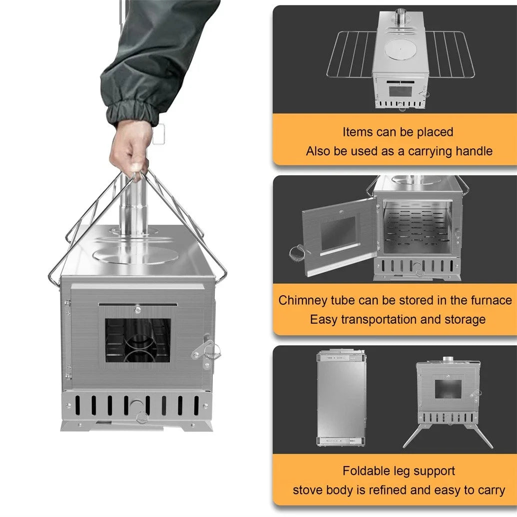 Hot Tent Wood Burning Stove