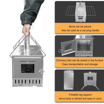Hot Tent Wood Burning Stove