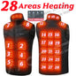 Areas Heated Vest Men Jacket Heated Winter Womens Electric