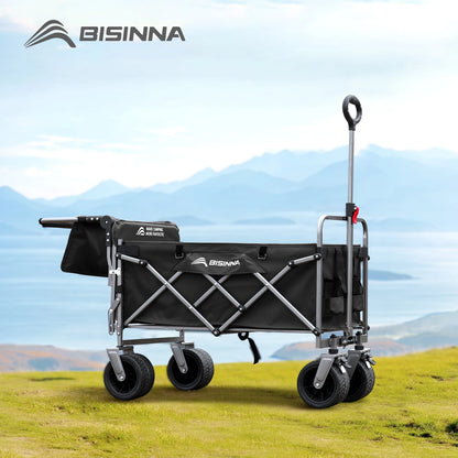 Camping Wagon Cart Folding Utility Heavy Duty Large Capacity