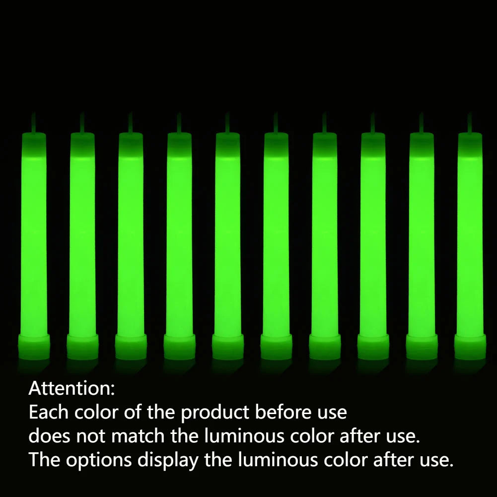 5/10pcs Survival Kit Military Glow Light Stick