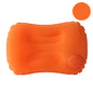 1pc Press And Inflate Portable Neck Pillow