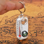 3 in 1 Keychain Compass Portable Mini Keychain