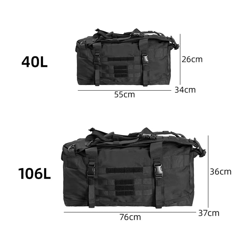 Duffel Bag Camping Backpack Tactical Large Bag