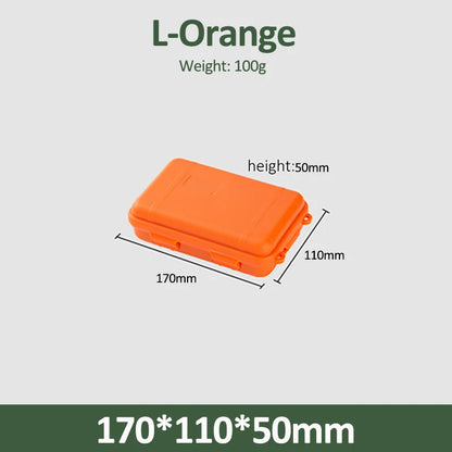 S/L/XL Size Outdoor Plastic Waterproof Sealed Survival Box