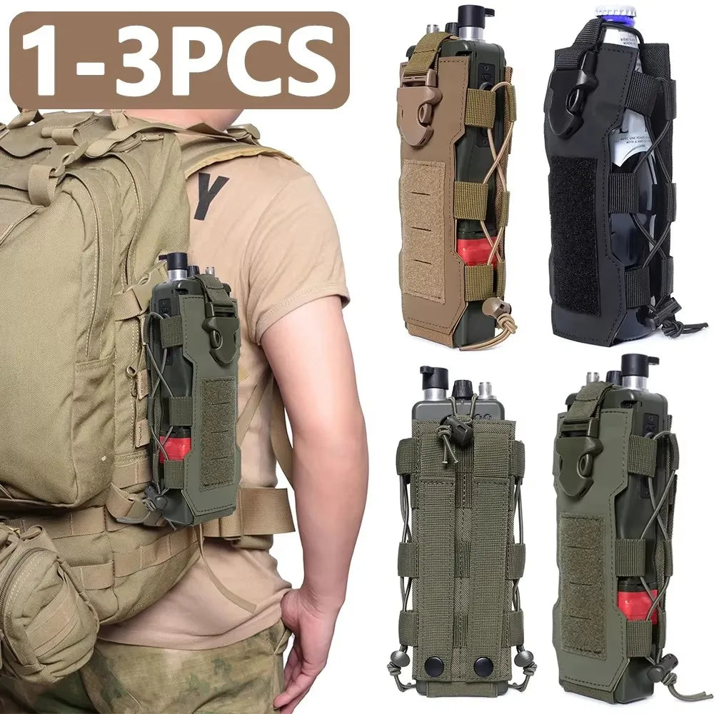 Tactical Molle Water Bottle Pouch Bag