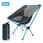 Outdoor moon camping folding chair