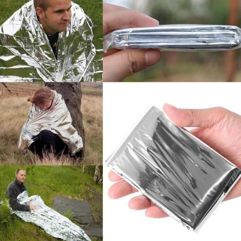 Emergency Blanket Mylar Thermal Outdoor Survival