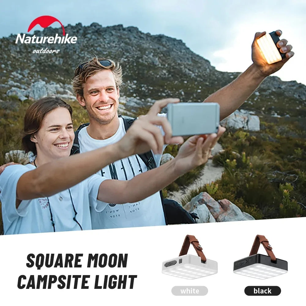 Naturehike New Camp Light Portable Emergency Lighting LED Light Multi-functional Rechargeable Outdoor Hiking Camping Light