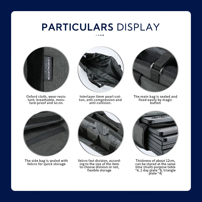 Portable Folding Net Table Storage Bag