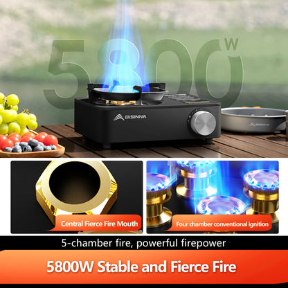 Camping Gas Stove 5800W High Firepower
