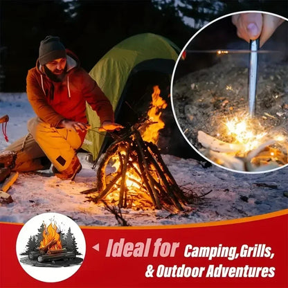 30/100pcs natural fire starter, wax wood stick
