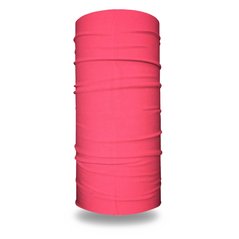 Dyeing Color Neck Gaiter Men Women Plain Bandana