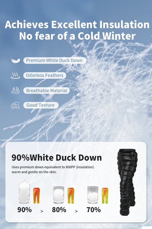 Down Pants Ultralight Warm Down Trousers