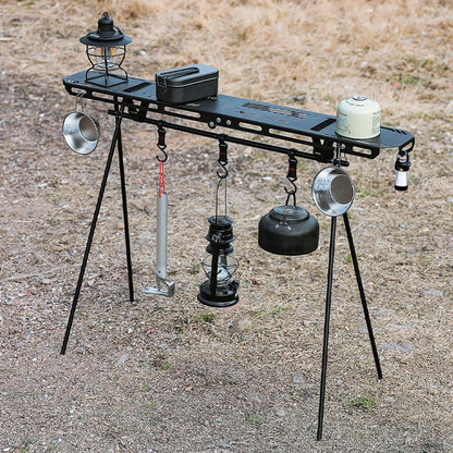 Foldable High Strength Bending Camping Hanging Rack Top Plate
