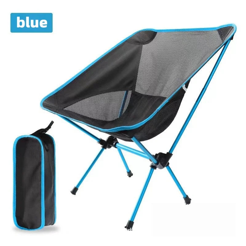 Outdoor moon camping folding chair