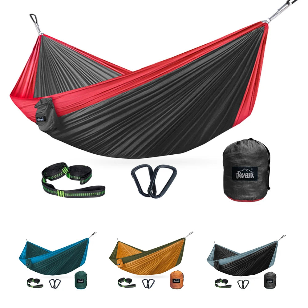 300x200cm Portable Camping Parachute Cloth Hammocks
