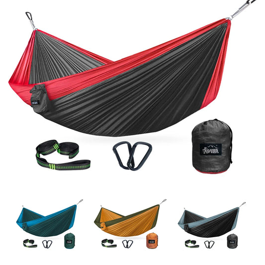 300x200cm Portable Camping Parachute Cloth Hammocks