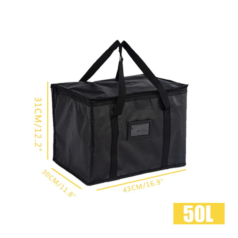Portable Large Food Delivery Insulated Bags