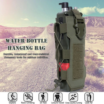 Tactical Molle Pouch Water Bottle Bag Holster