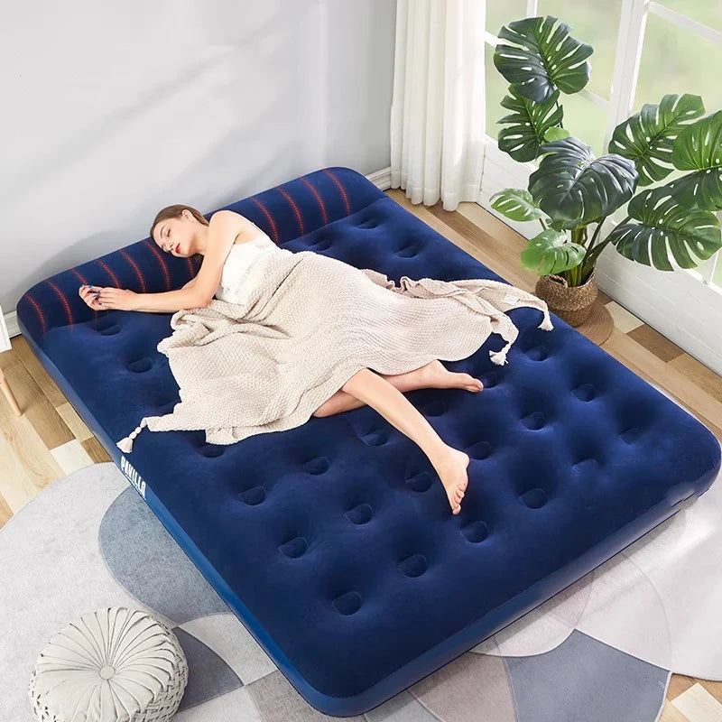 Camping King Size Portable Outdoor Inflatable Bed