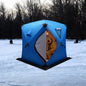 Insulated Ice Fishing Tent Freestanding for 1-2 Persons