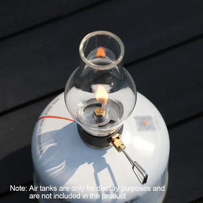 Camping Lamp Portable Gas Candle Light