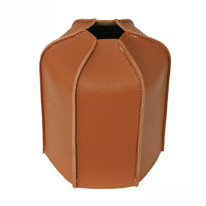 Gas Tank Protective Case PU Leather Fuel Cylinder Portable Camping Gas Covers