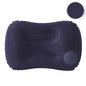 1pc Press And Inflate Portable Neck Pillow