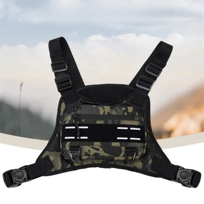 Tactical Vest Chest Bag Camping Backpack